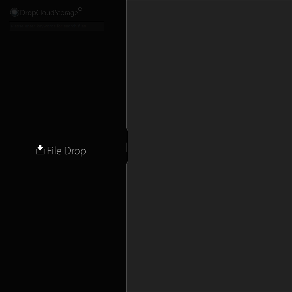 ドロップクラウドフォトギャラリーCGI